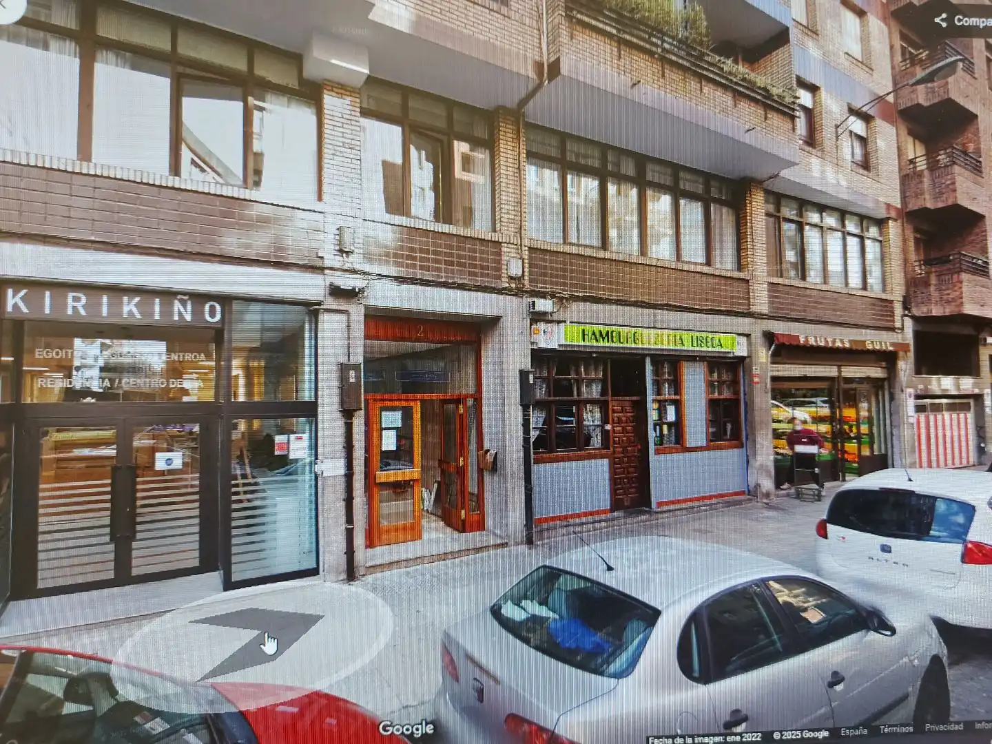 Vista exterior de Garatge de lloguer en Bilbao 