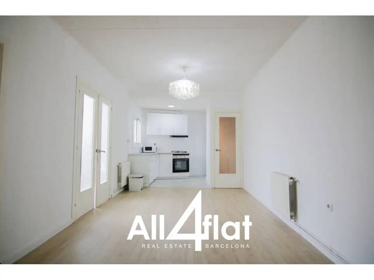 Exterior view of Flat for rent in Barcelona  with Heating, Parquet flooring and Alarm