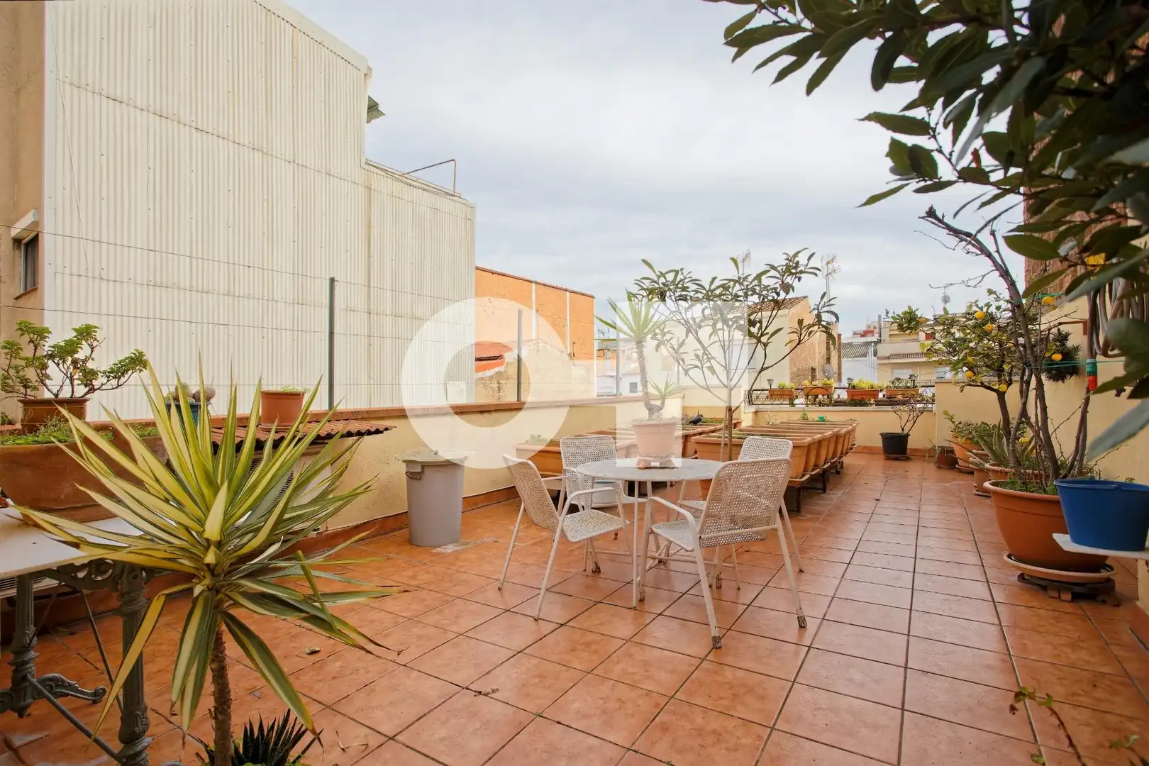 Terrace of Detached homes for sale in Sant Adrià de Besòs  with Air Conditioner, Terrace and Storage room