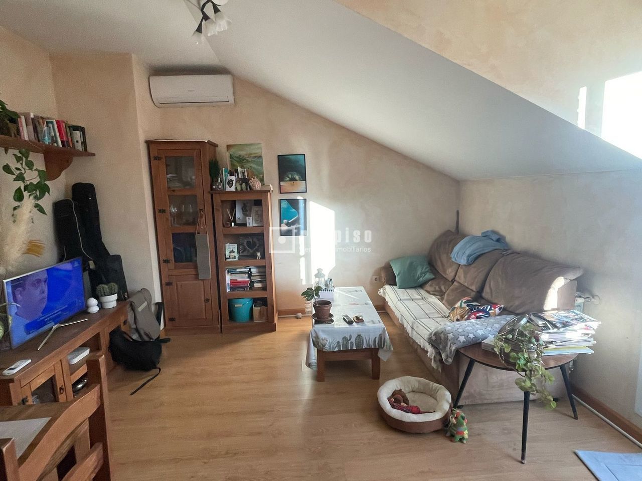 Living room of Attic for sale in Humanes de Madrid  with Air Conditioner, Heating and Terrace