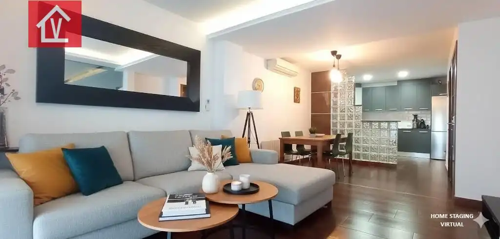 Living room of Houses for sale in Barberà del Vallès  with Air Conditioner, Heating and Terrace