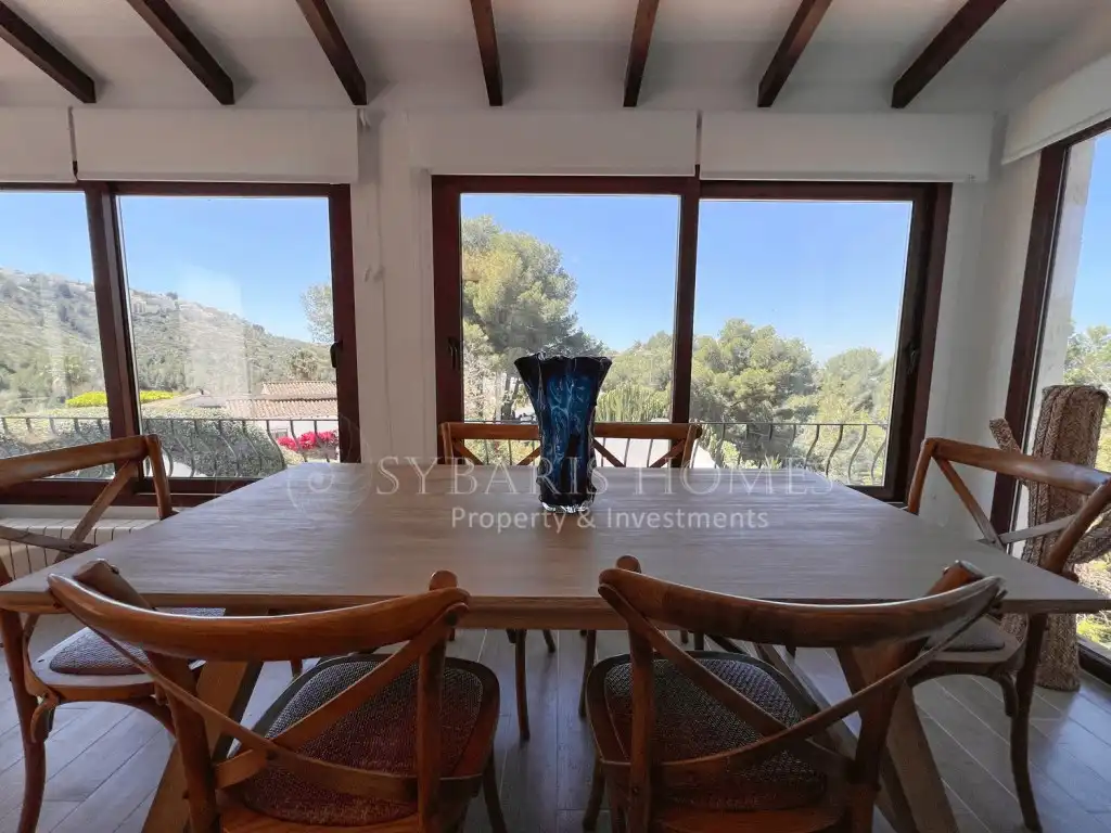 Comedor de Casa o chalet en venta en Benitachell / El Poble Nou de Benitatxell con Aire acondicionado y Piscina