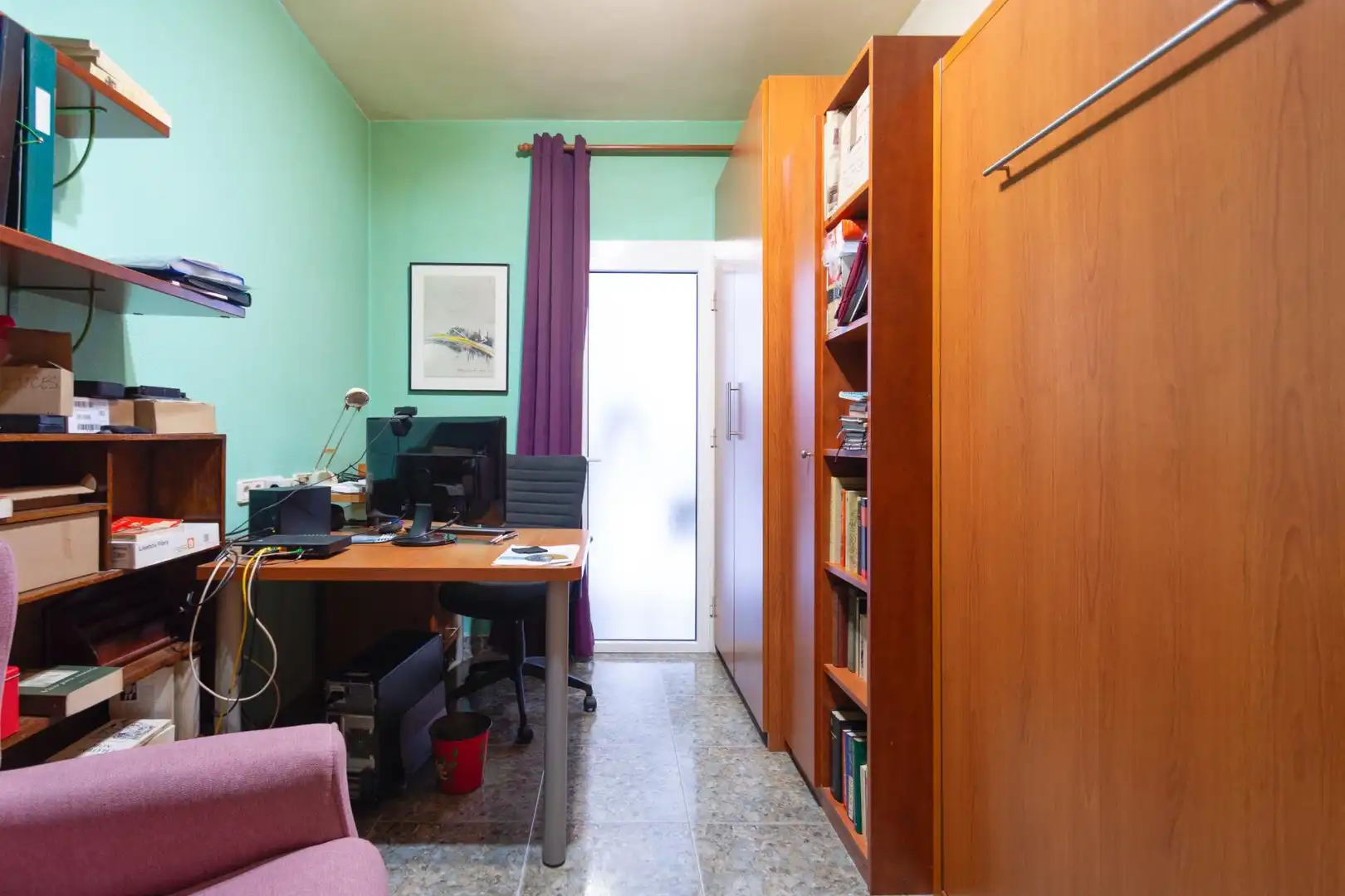 Dormitori de Pis en venda en Barcelona amb Aire condicionat, Terrassa i Balcó