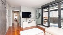 Living room of Attic for sale in  Madrid Capital  with Terrace, Storage room and Swimming Pool