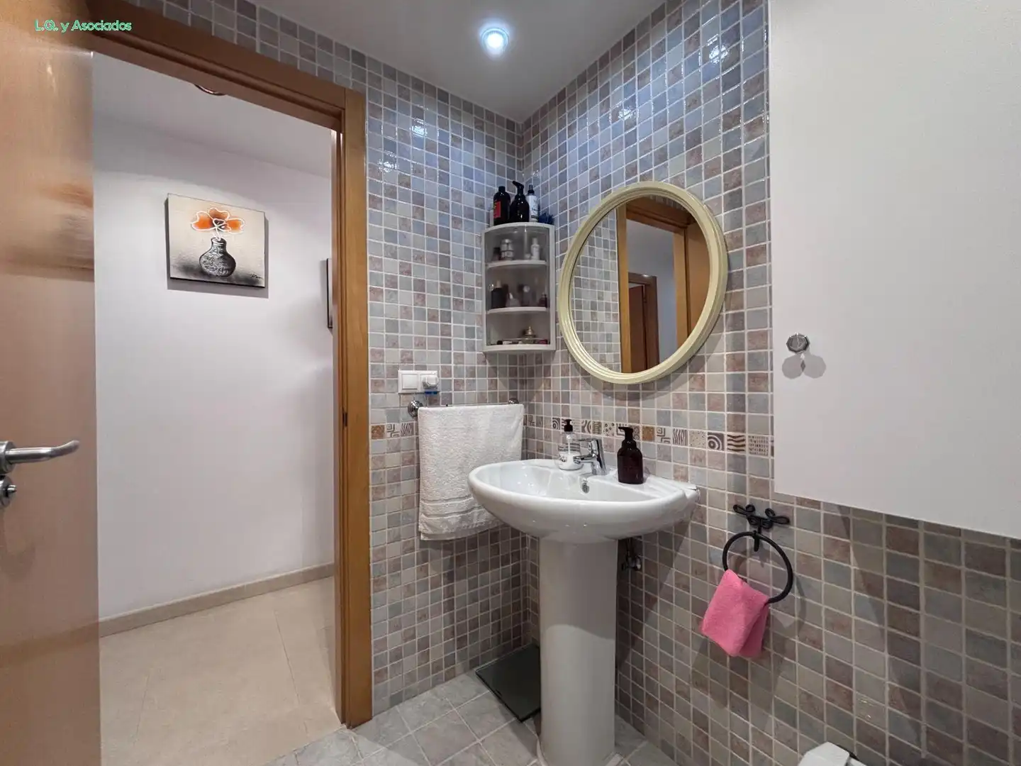 Badezimmer von Wohnungen zum Verkauf in Oropesa del Mar / Orpesa mit Klimaanlage, Heizung und Terrasse