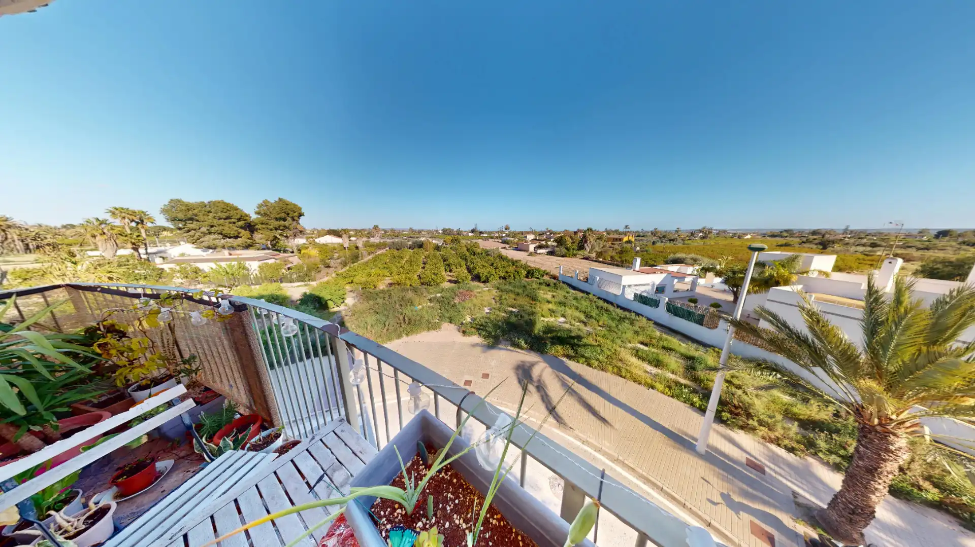 Terrasse von Wohnung zum Verkauf in Elche / Elx mit Möbliert und Balkon