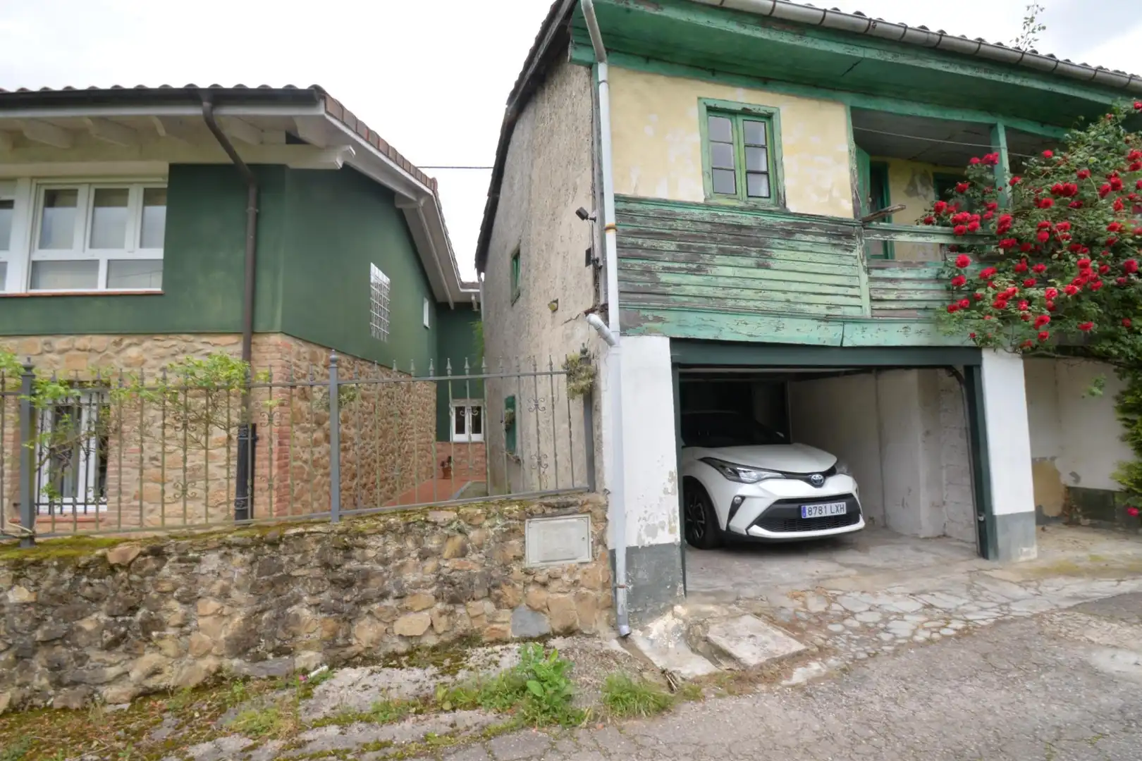 Vista exterior de Casa o chalet en venta en Langreo con Calefacción, Jardín privado y Terraza