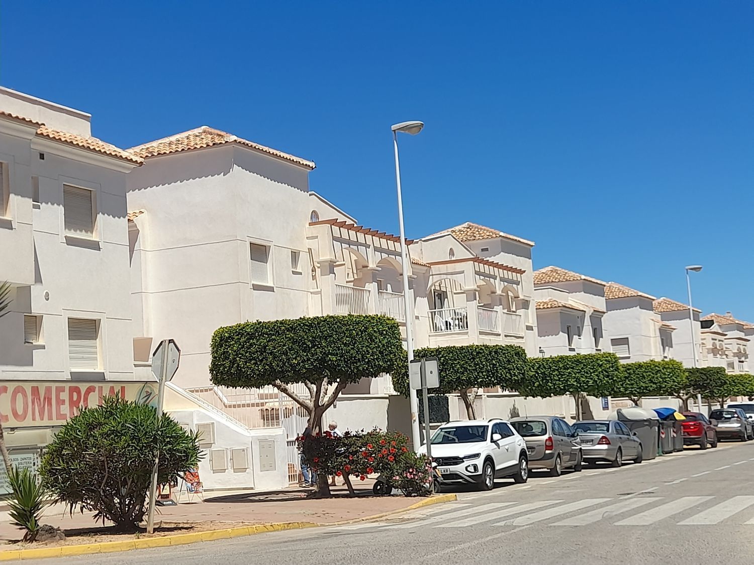 Vista exterior de Piso en venta en Mojácar con Aire acondicionado, Calefacción y Terraza