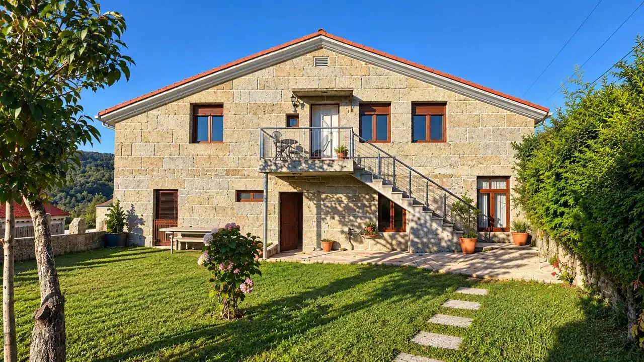 Casa amb jardí en venda a Marín, imagen 5