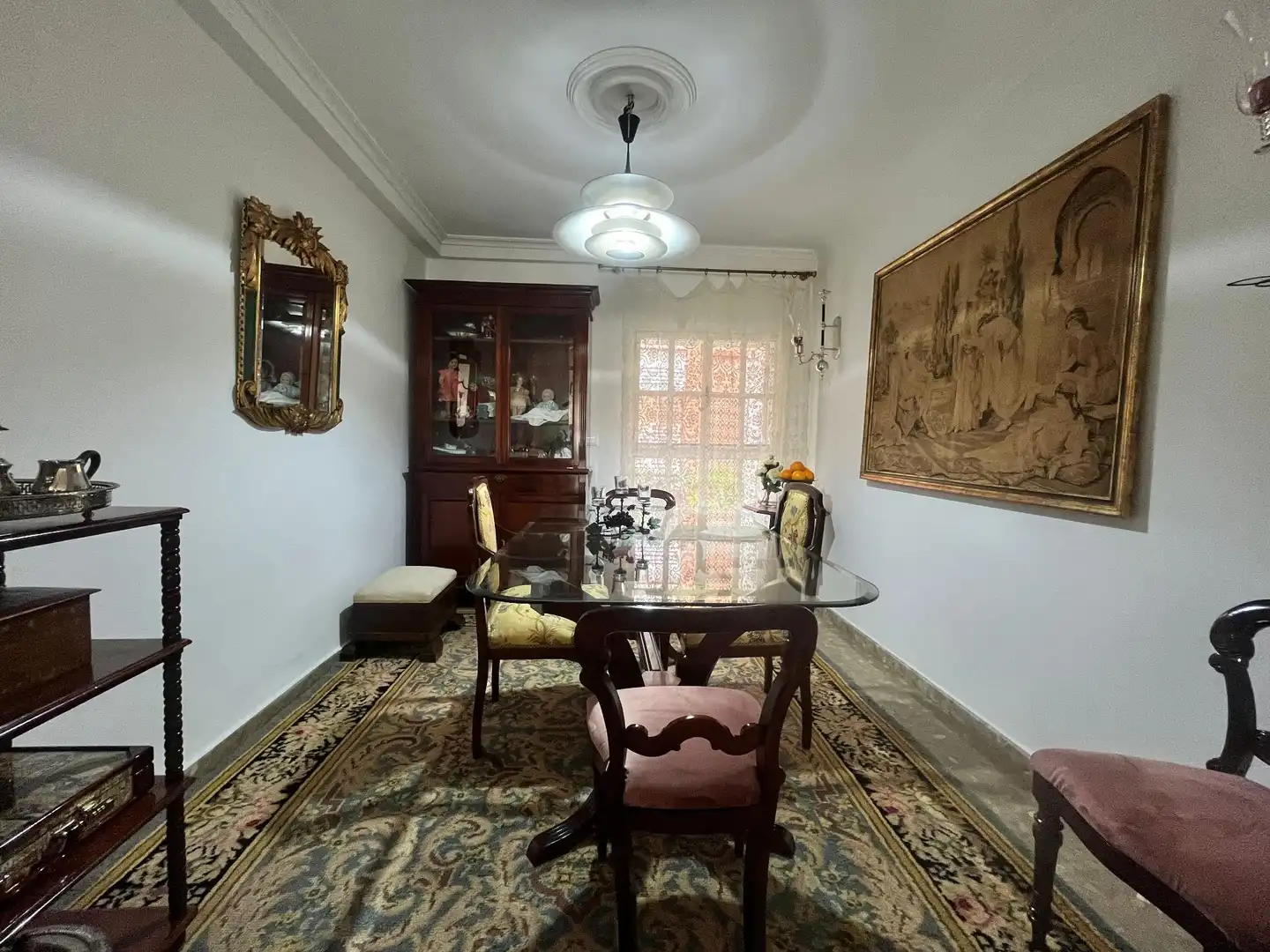 Dining room of Houses for sale in Sevilla  with Air Conditioner, Heating and Private garden