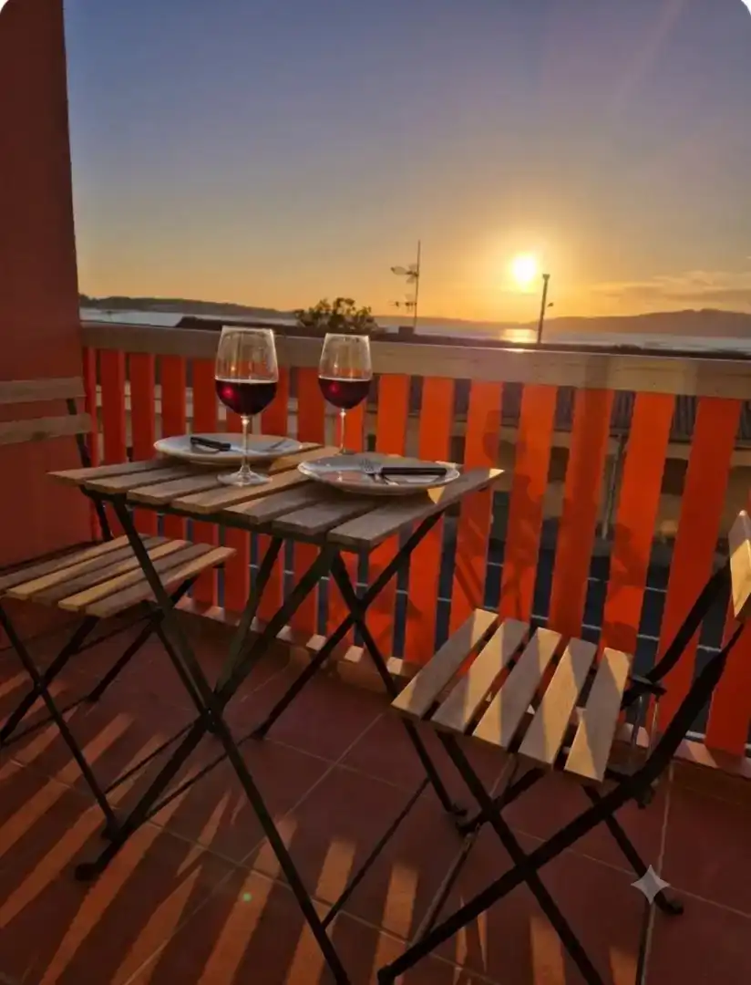 Terrasse von Wohnung zur Miete in Vilanova de Arousa