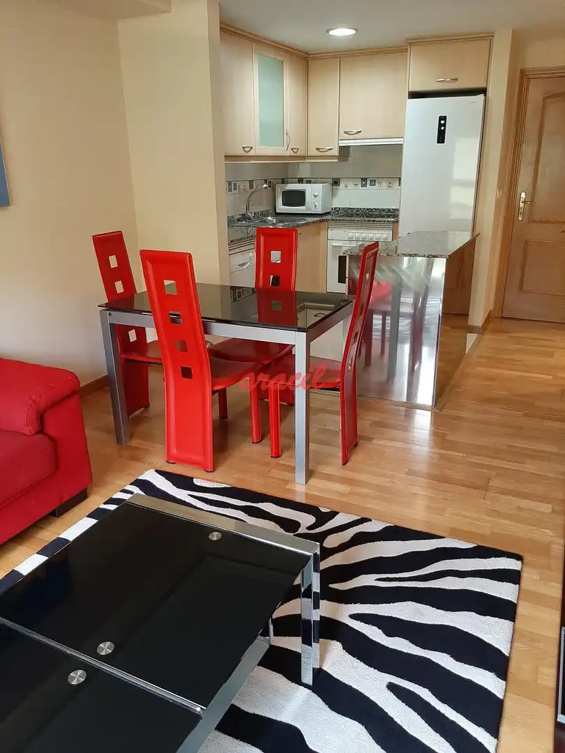 Comedor de Estudio de alquiler en Ourense Capital  con Calefacción y Amueblado
