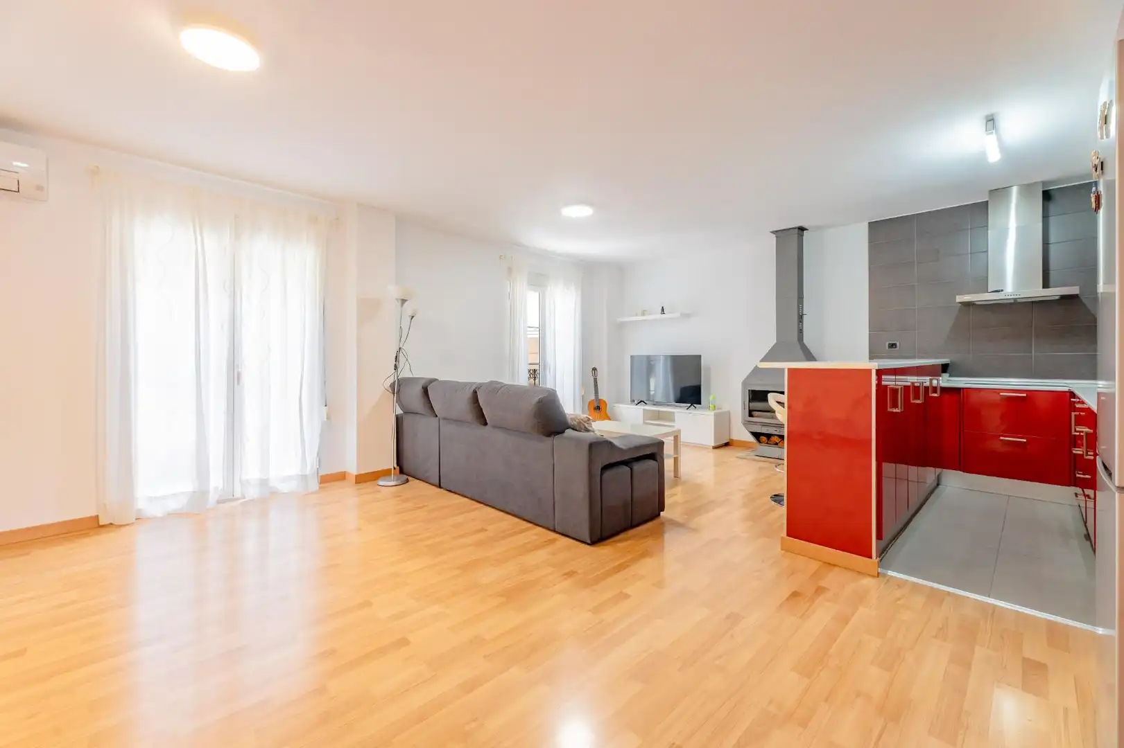 Wohnzimmer von Haus oder Chalet zum Verkauf in La Vall d'Uixó mit Klimaanlage, Heizung und Terrasse