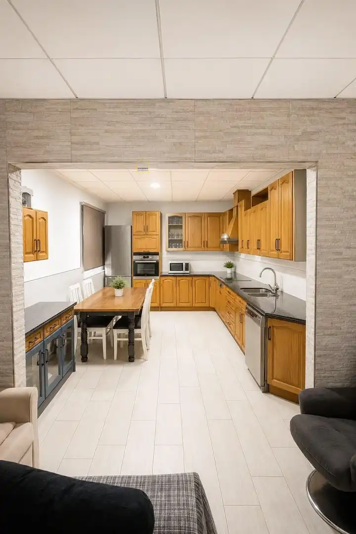 Cocina de Casa adosada en venta en Lorca con Aire acondicionado, Terraza y Trastero