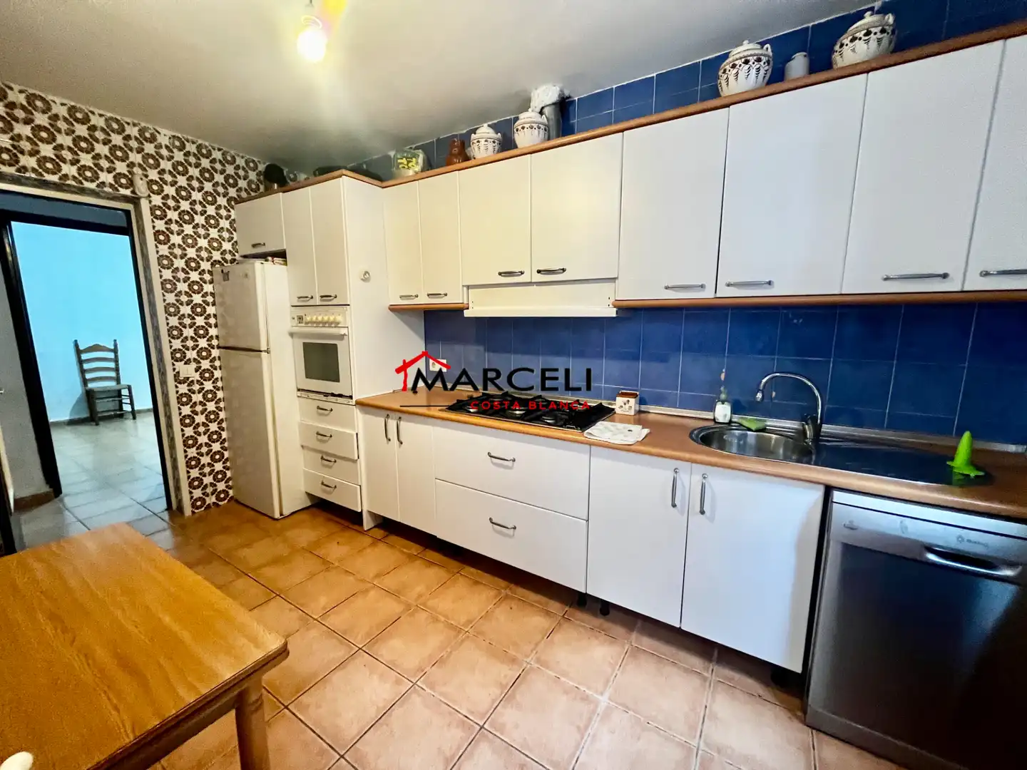 Cuina de Casa o xalet en venda en Orihuela amb Jardí privat, Terrassa i Moblat