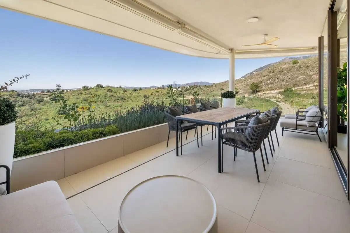 Terrassa de Apartament de lloguer en Fuengirola amb Aire condicionat, Calefacció i Terrassa