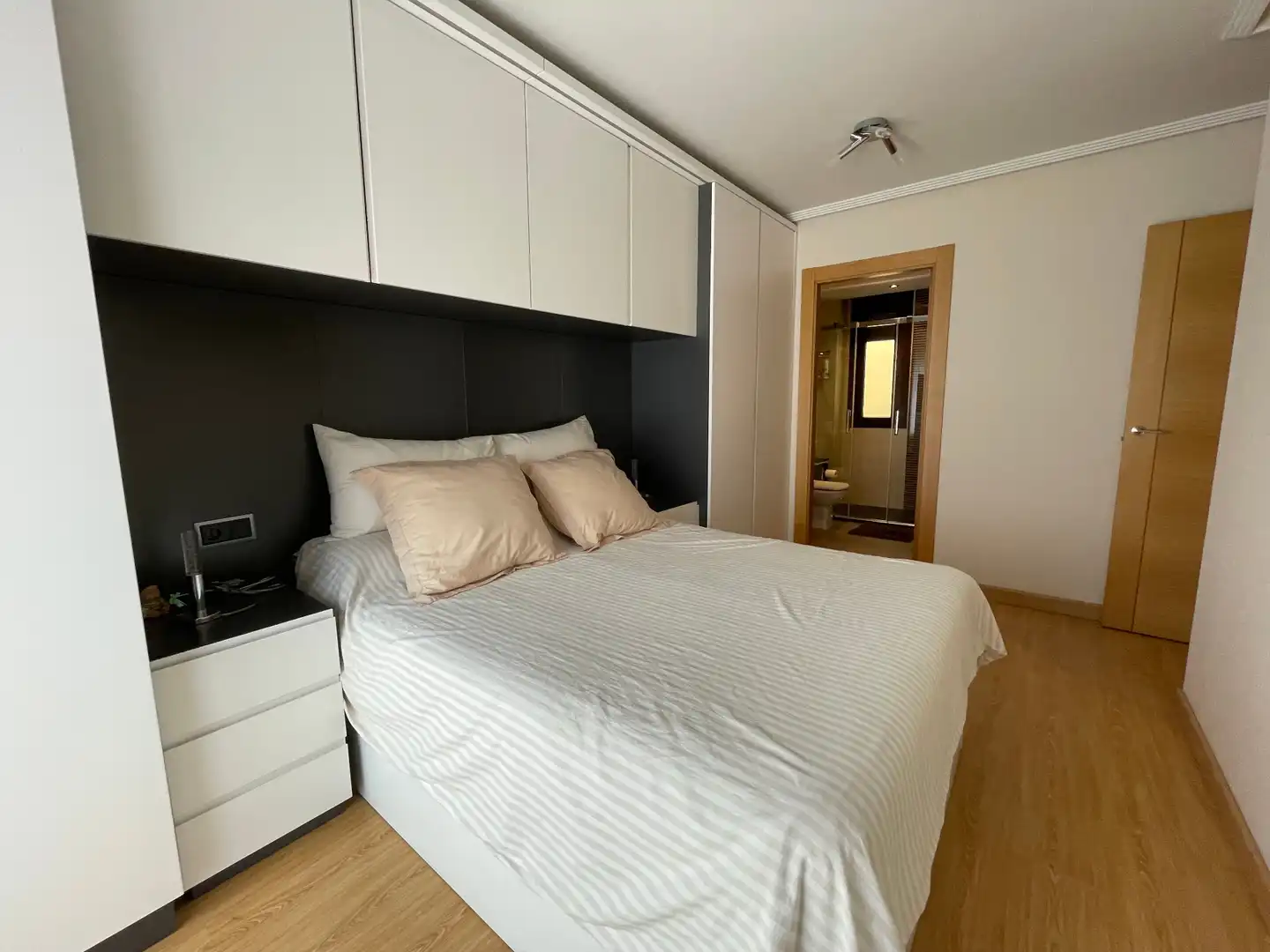 Schlafzimmer von Wohnung zum Verkauf in Peñaranda de Bracamonte mit Heizung, Privatgarten und Parkett