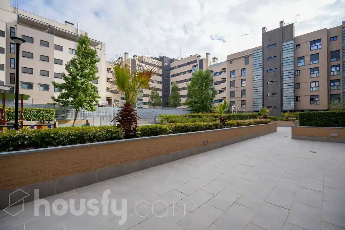 Vista exterior de Pis en venda en Villa de Vallecas