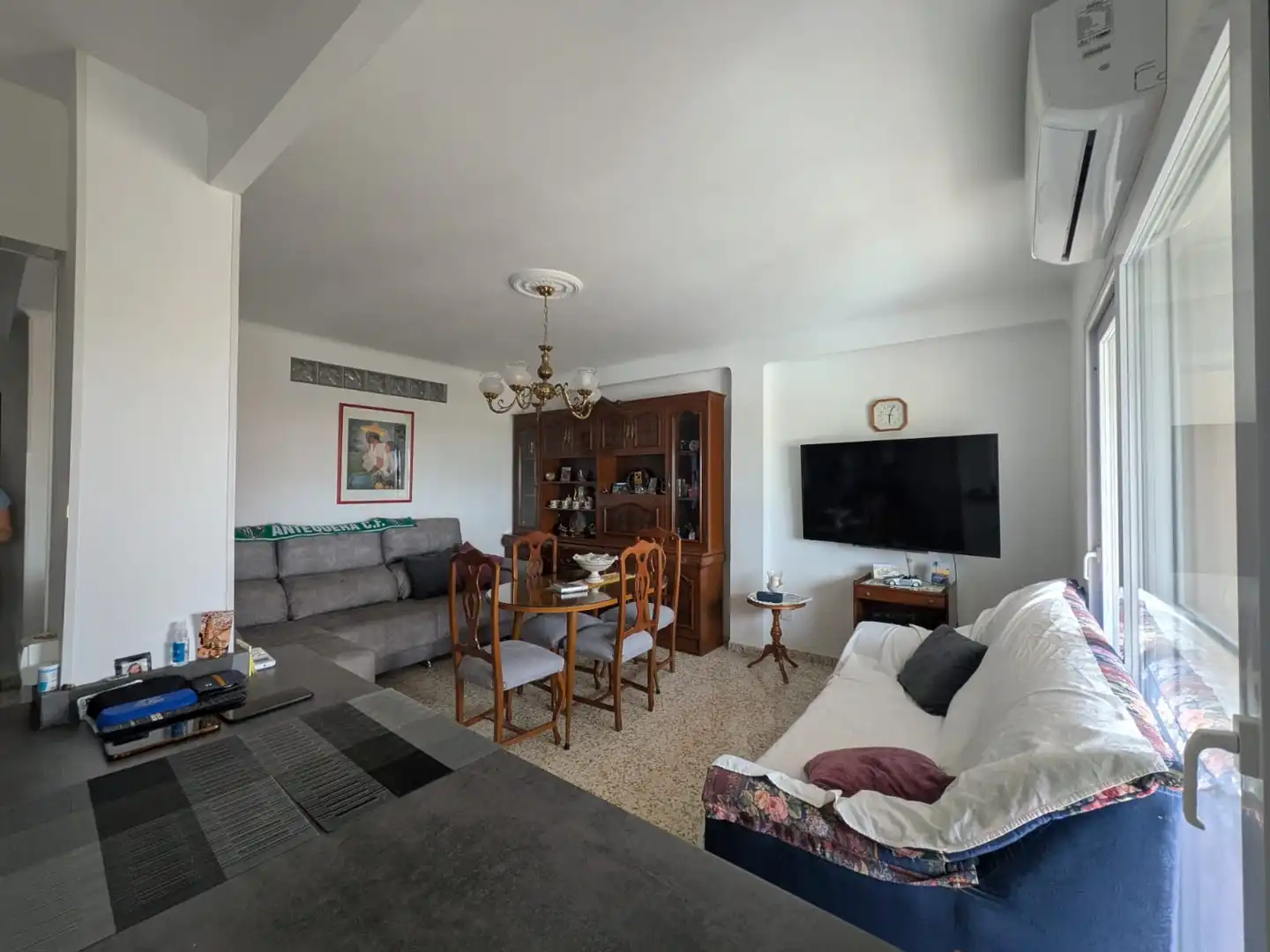 Sala de estar de Piso en venta en Antequera con Aire acondicionado, Terraza y Amueblado