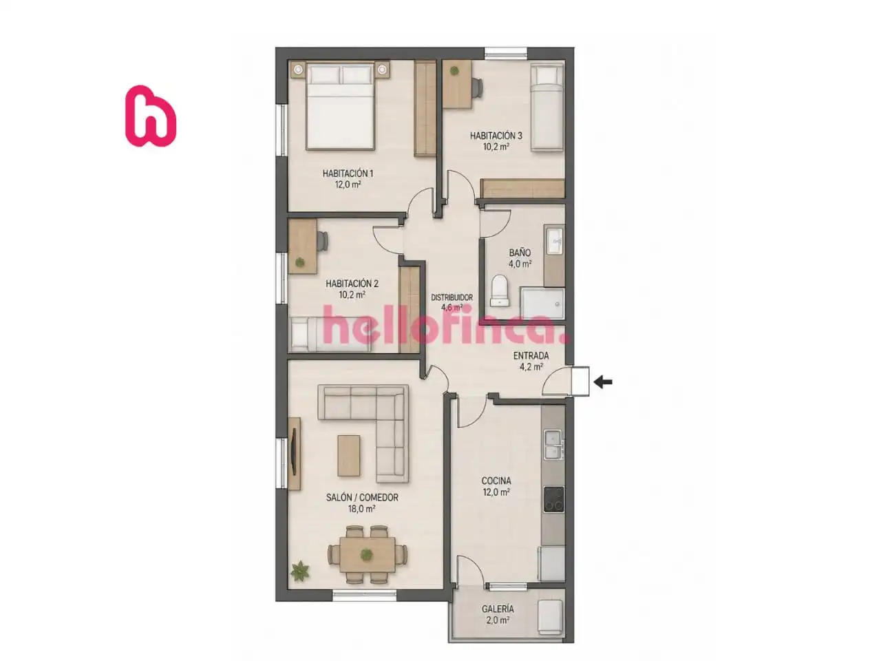 Wohnung zum Verkauf in Calle Goethe, imagen 45