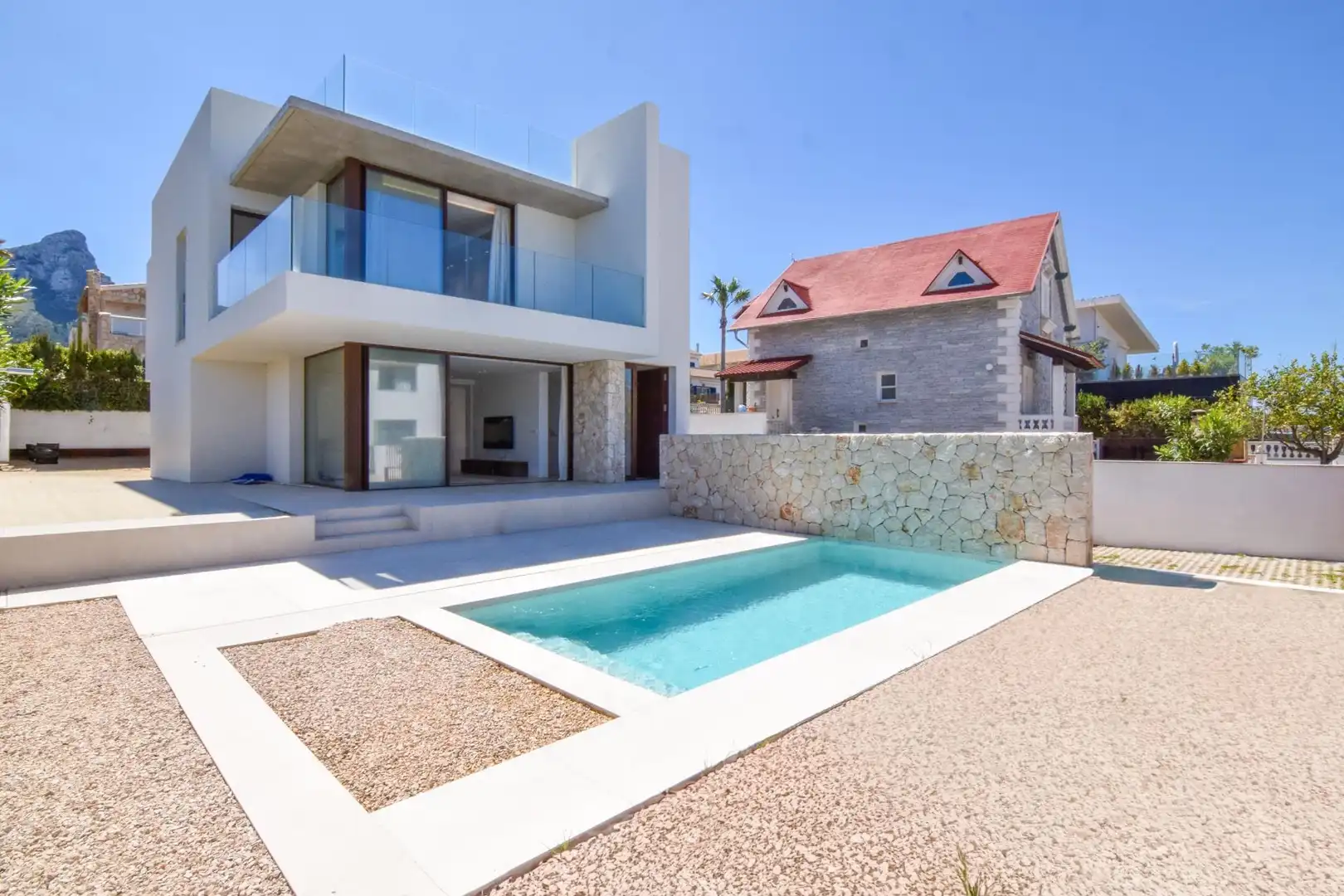 Casa amb piscina de lloguer a Colònia de Sant Pere