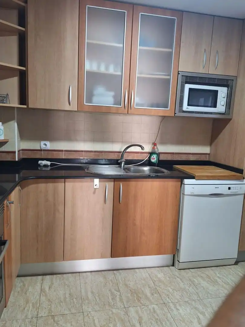 Cocina de Piso de alquiler en Murcia con Aire acondicionado y Amueblado