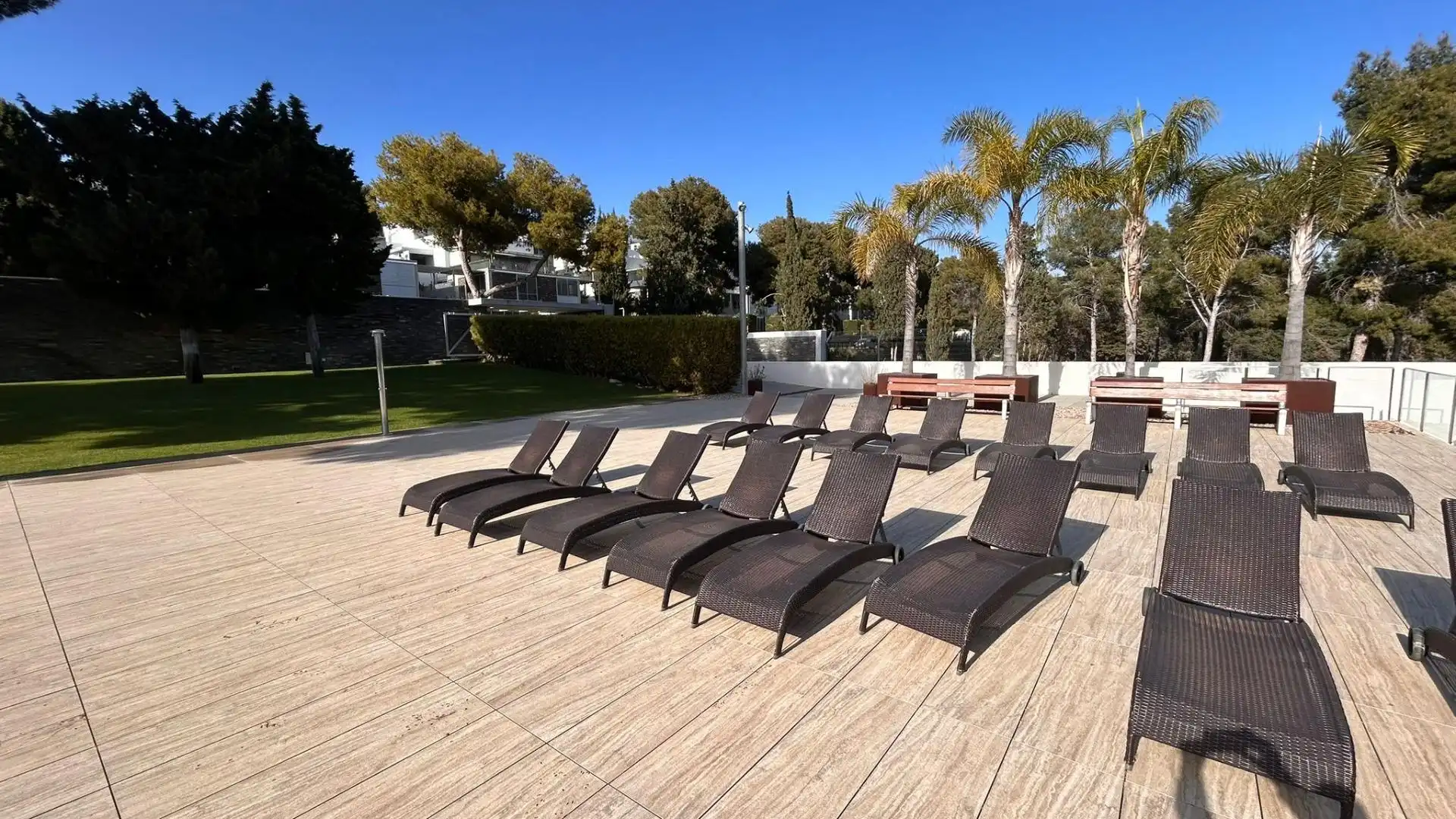 Terrace of Duplexes for sale in Sant Pere de Ribes  with Air Conditioner, Heating and Private garden