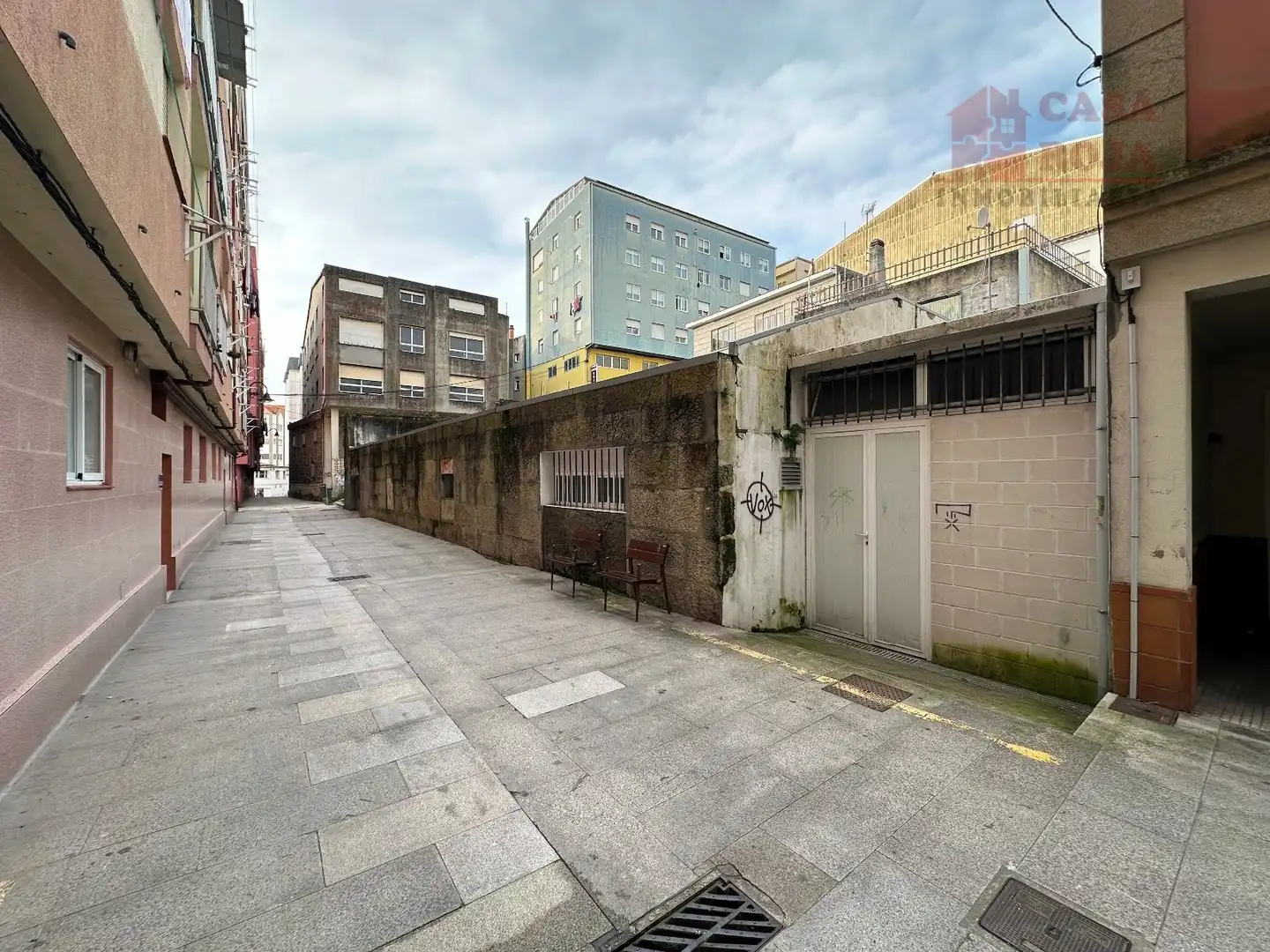 Vista exterior de Terreno en venta en Cangas 
