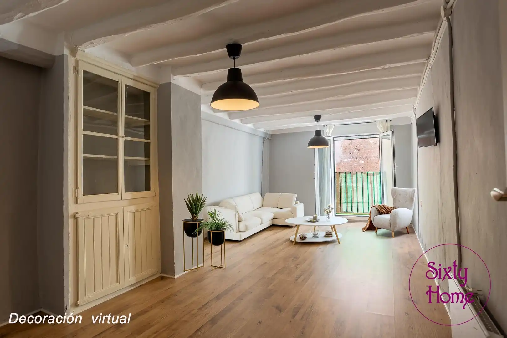 Sala de estar de Casa o chalet en venta en Velilla de Cinca con Terraza, Trastero y Balcón