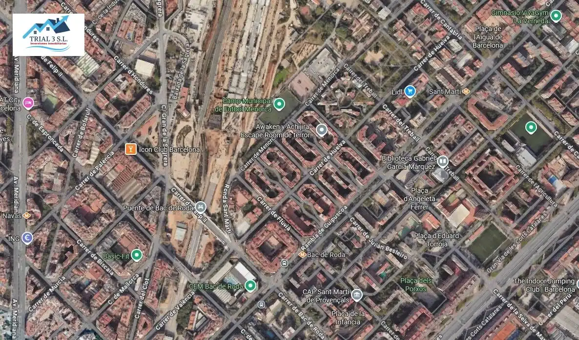 Vista exterior de Apartament en venda en Barcelona