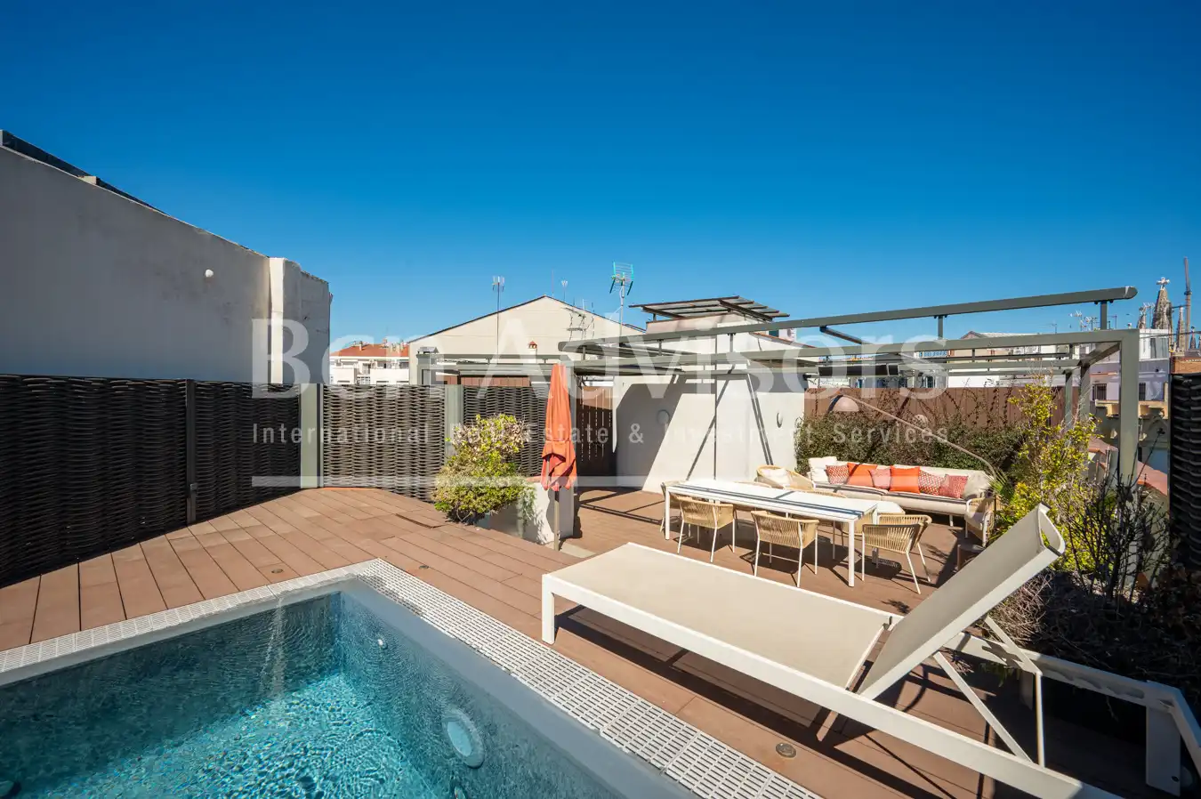 Terraza de Ático en venta en Barcelona con Aire acondicionado, Calefacción y Parquet