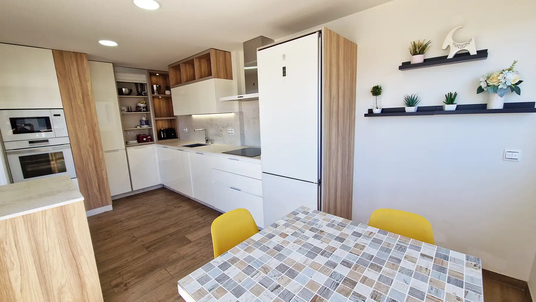 Kitchen of Attic for sale in Málaga  with Air Conditioner, Terrace and Furnished