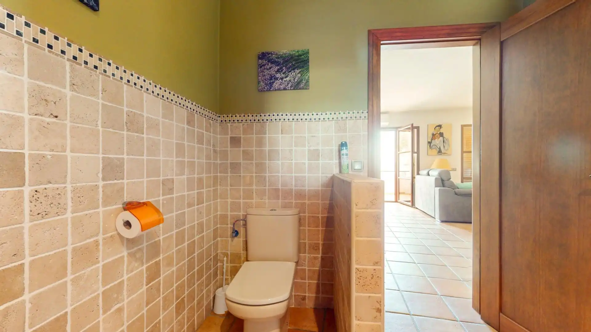 Baño de Casa o chalet en venta en Mojácar con Calefacción, Jardín privado y Terraza