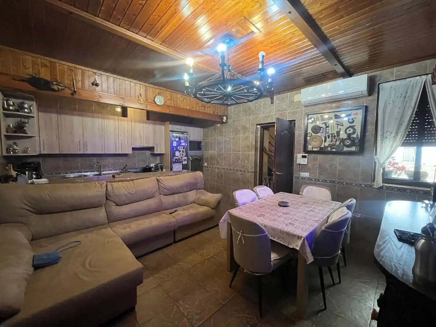 Cocina de Casa o chalet en venta en Manzanares con Jardín privado, Trastero y Amueblado