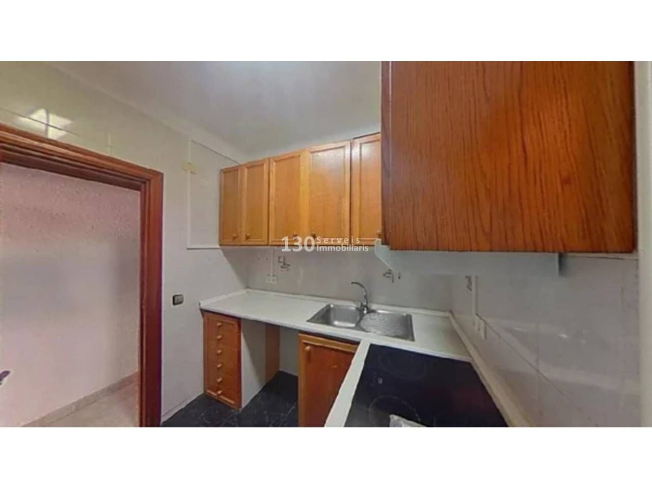 Kitchen of Flat for sale in Badalona  with Balcony
