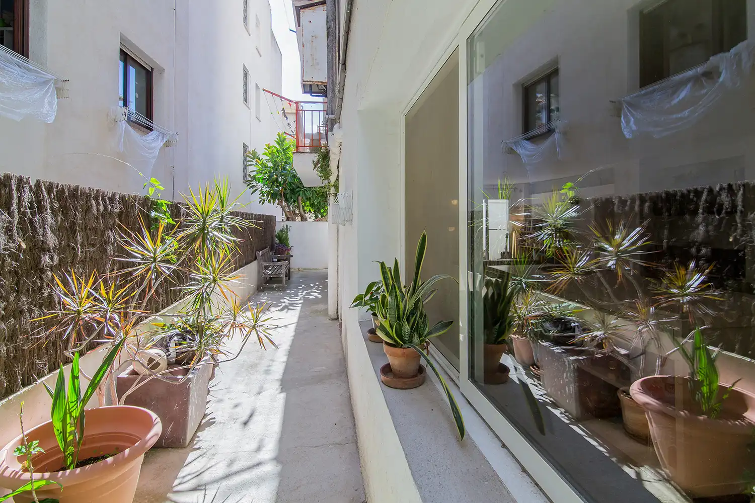 Terrasse von Wohnung zum Verkauf in Caldes d'Estrac mit Privatgarten, Terrasse und Balkon