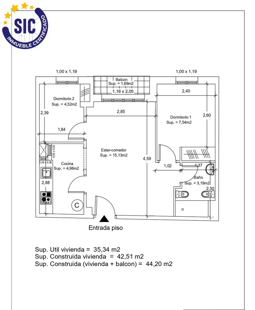 Piso en venta en Oropesa del Mar / Orpesa con Terraza, Amueblado y Balcón