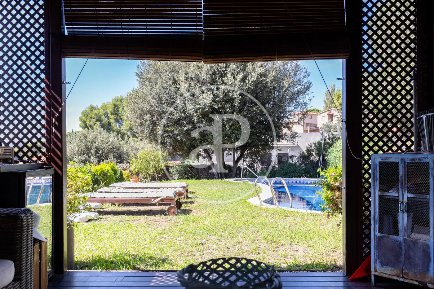 Jardí de Casa o xalet en venda en Valldoreix