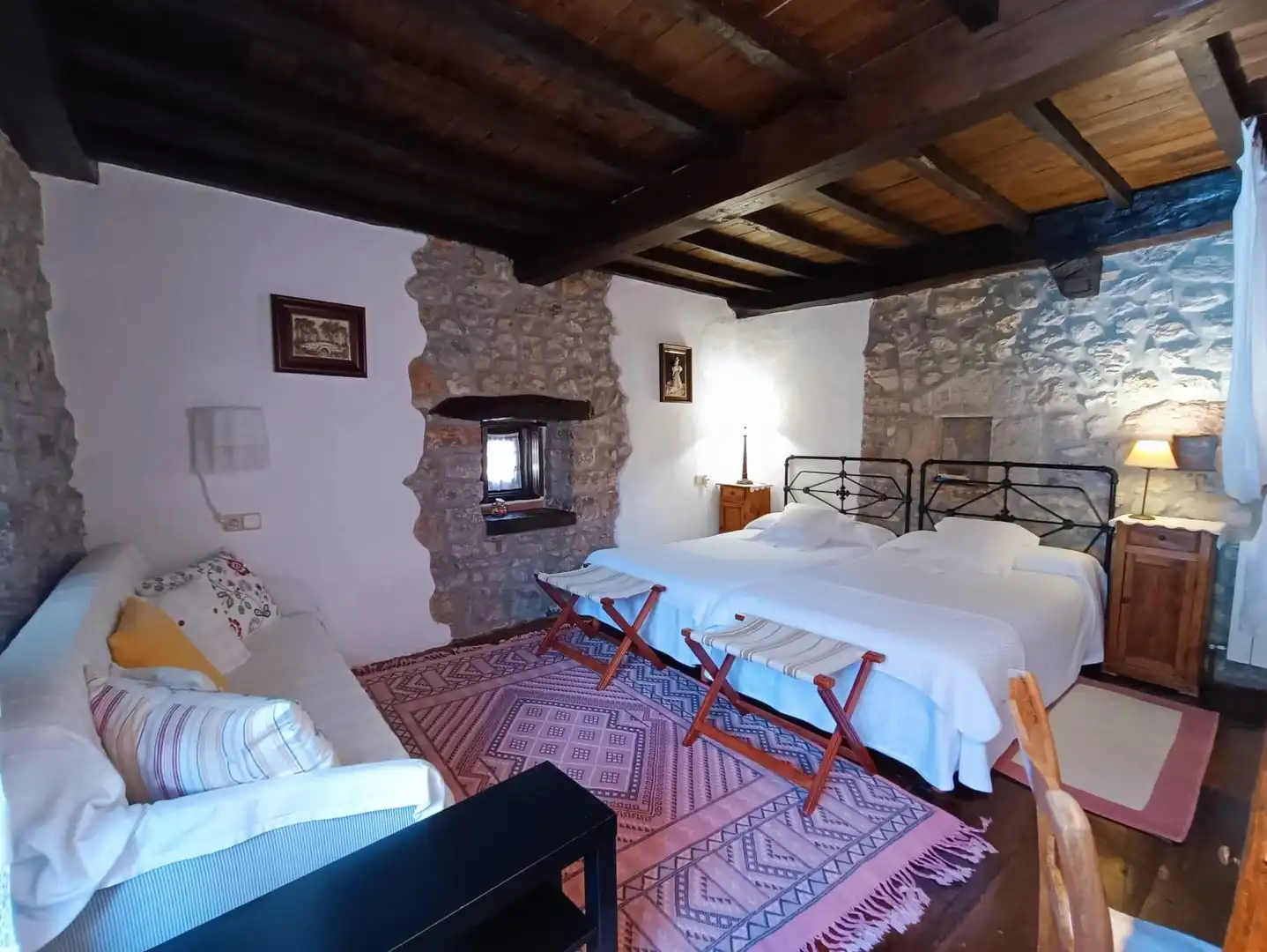 Bedroom of Country homes for sale in Peñamellera Baja  with Heating, Private garden and Terrace