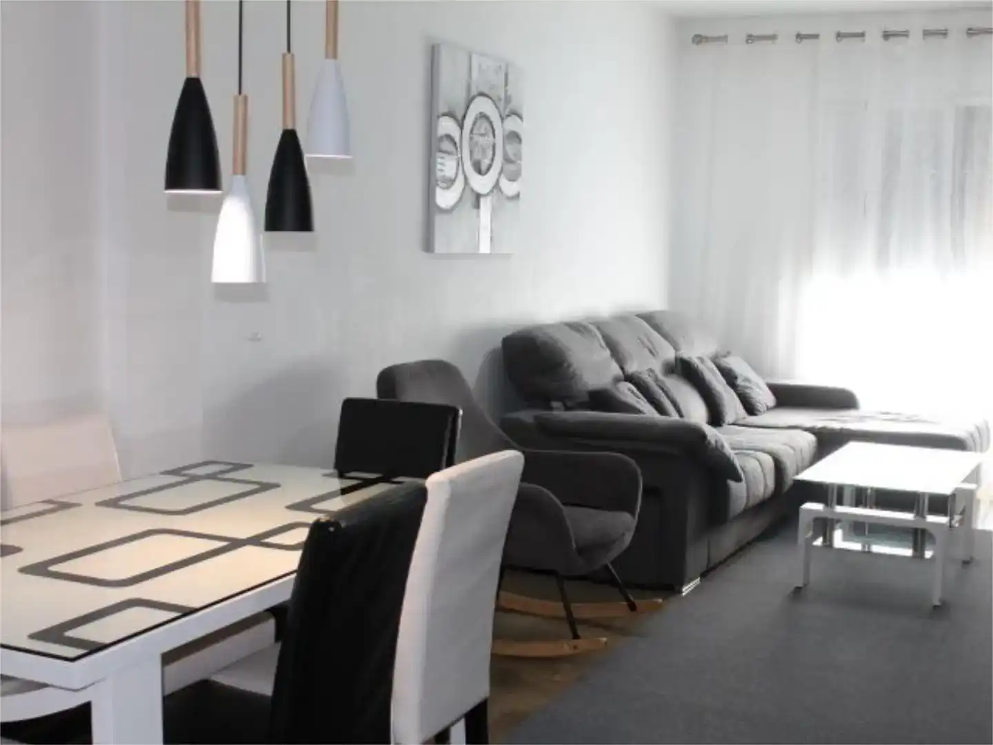 Sala d'estar de Pis en venda en Sagunto / Sagunt amb Aire condicionat, Jardí privat i Traster