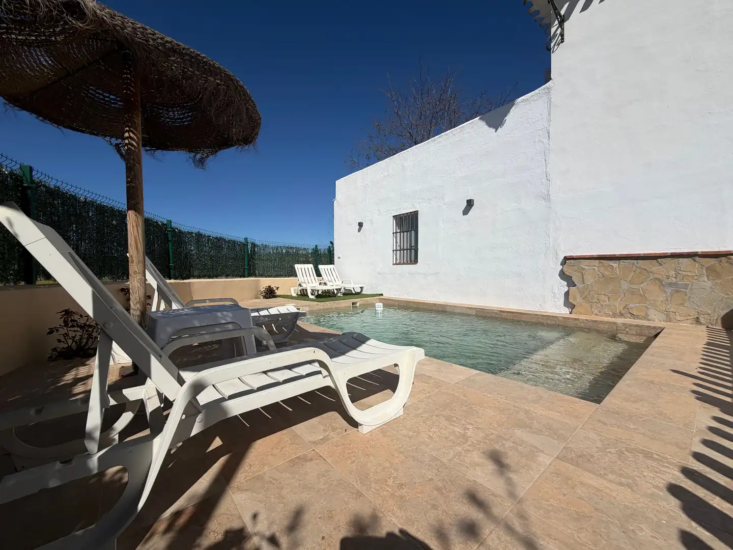 Piscina de Finca rústica en venda en Villanueva del Trabuco amb Jardí privat, Terrassa i Traster