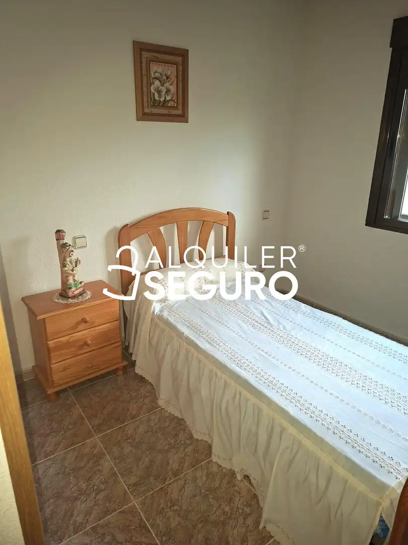 Bedroom of Flat for rent in El Berrueco  with Heating and Furnished