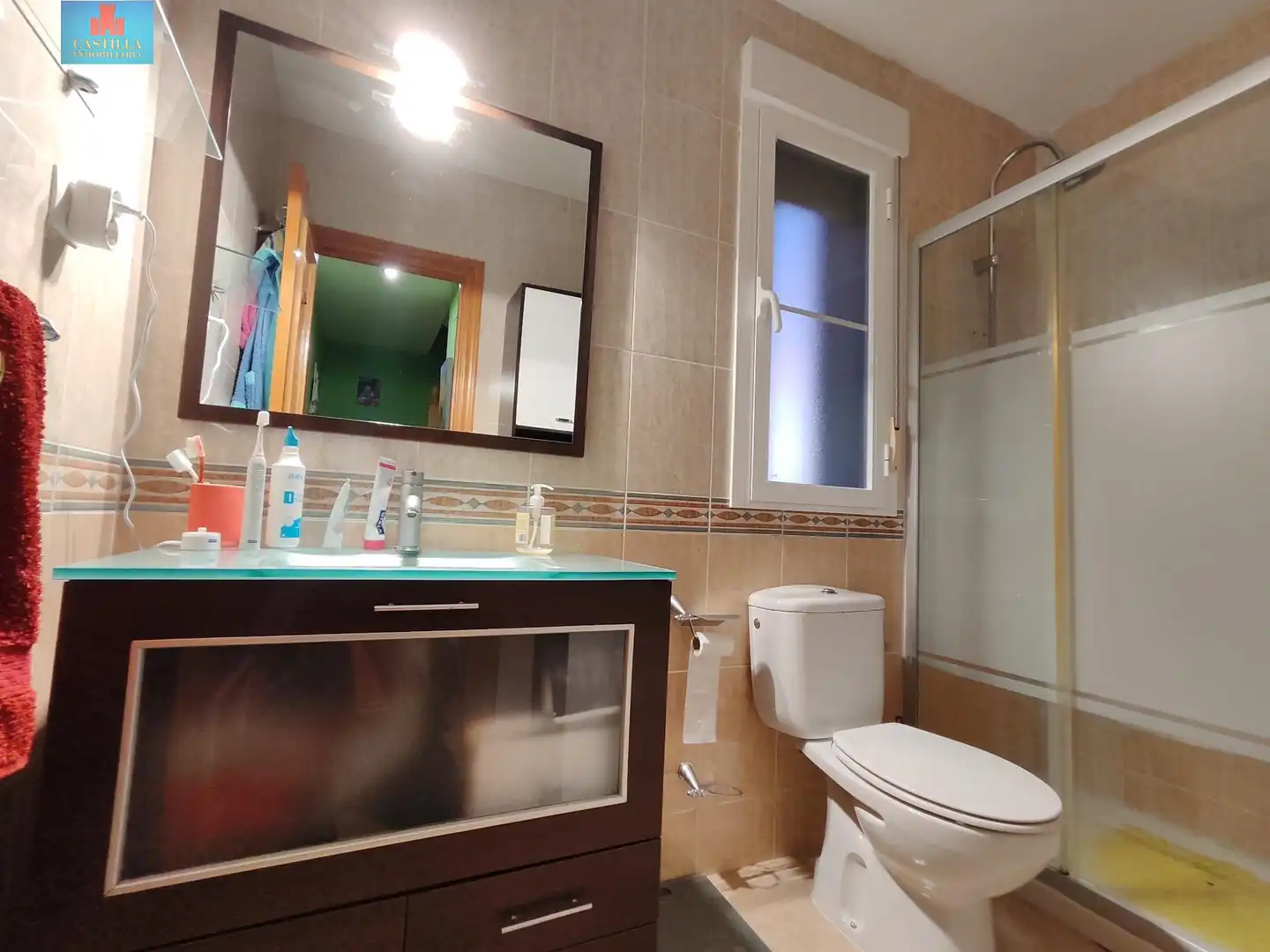Baño de Casa adosada en venta en Berrocalejo de Aragona con Calefacción, Terraza y Trastero