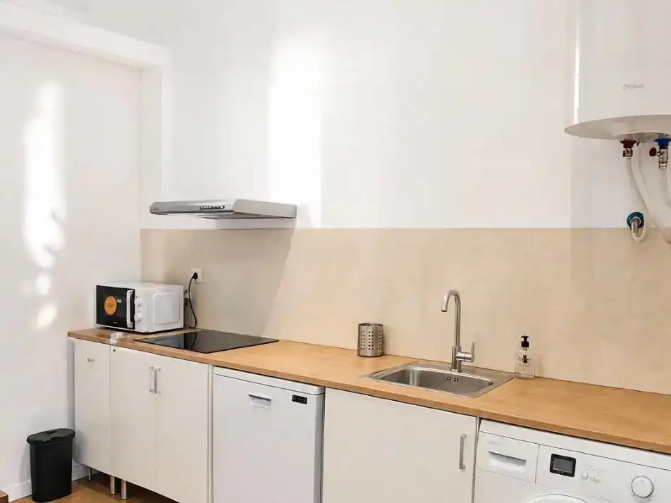 Kitchen of Flat for share in Torrero-La Paz