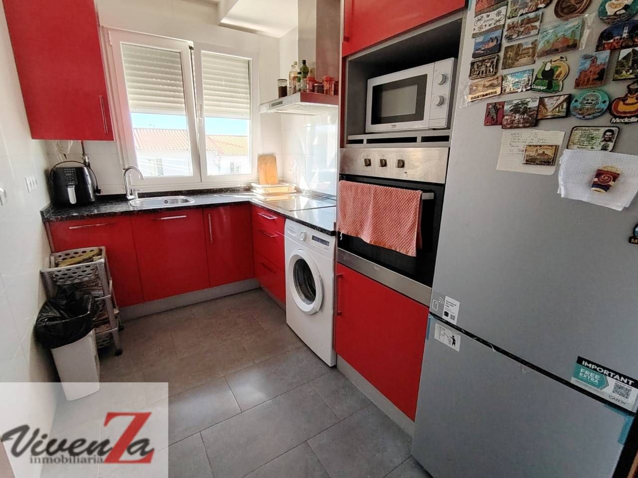 Kitchen of Flat for sale in Zamora Capital   with Heating, Storage room and Furnished