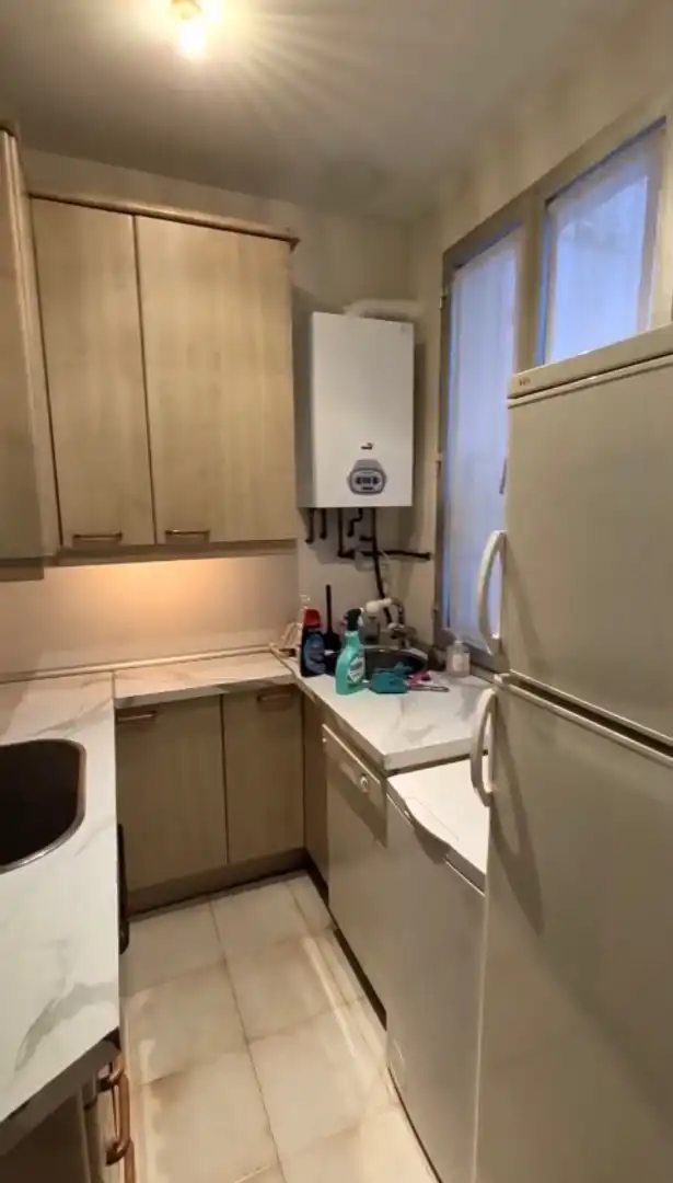 Cocina de Piso de alquiler en Madrid con Aire acondicionado, Calefacción y Amueblado