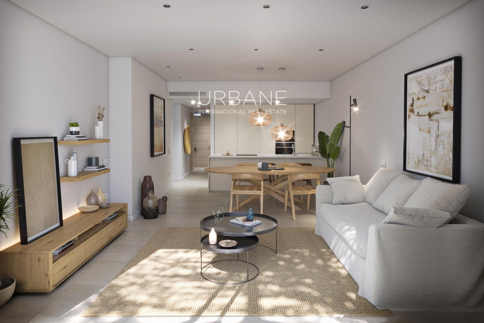 Living room of Flat for sale in Andratx  with Air Conditioner, Terrace and Swimming Pool