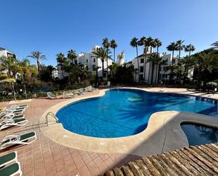 Swimming pool of Apartment for sale in Marbella  with Air Conditioner, Heating and Terrace