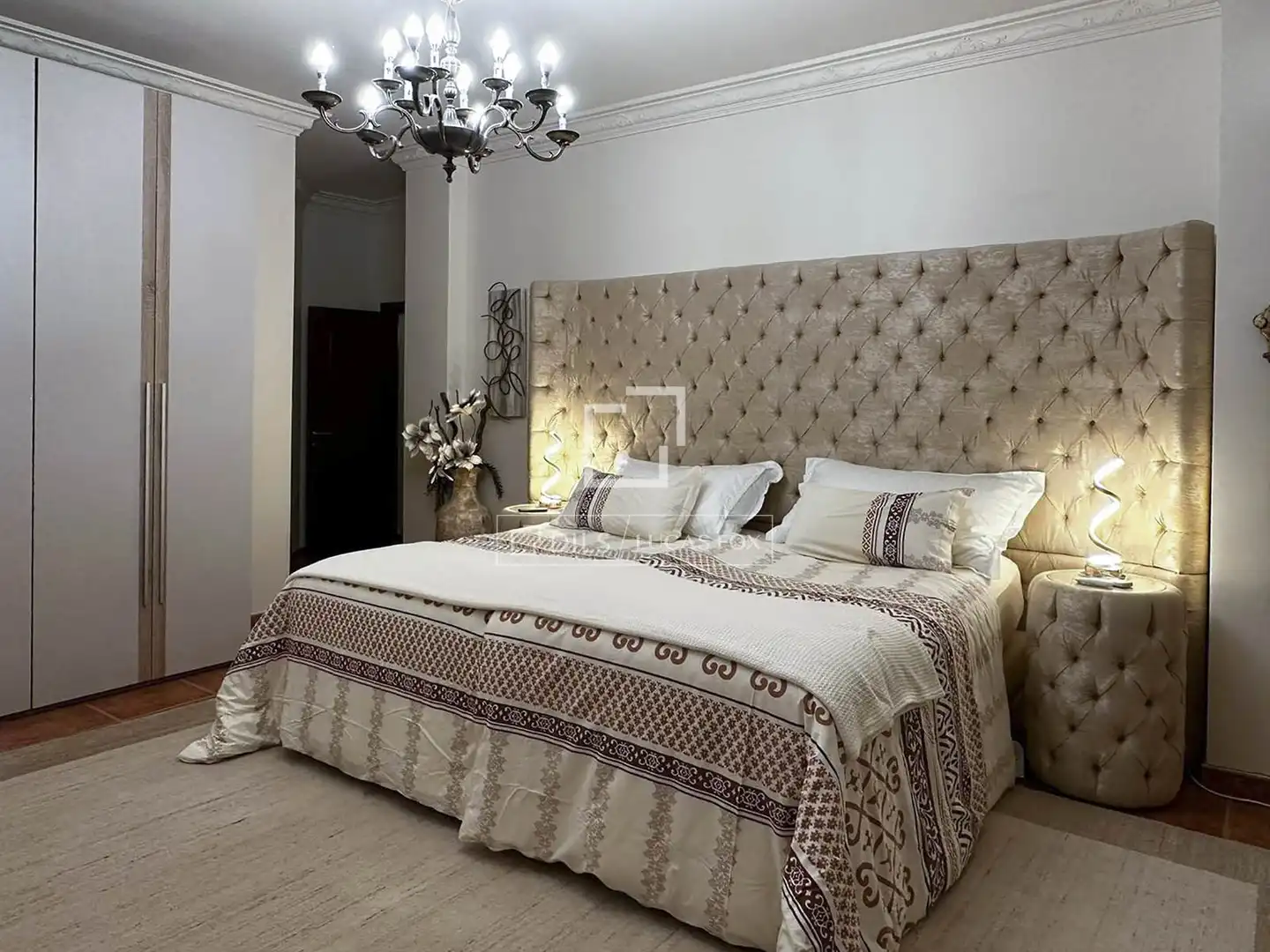 Habitación de Casa o chalet en venta en Cullera con Aire acondicionado, Jardín privado y Piscina