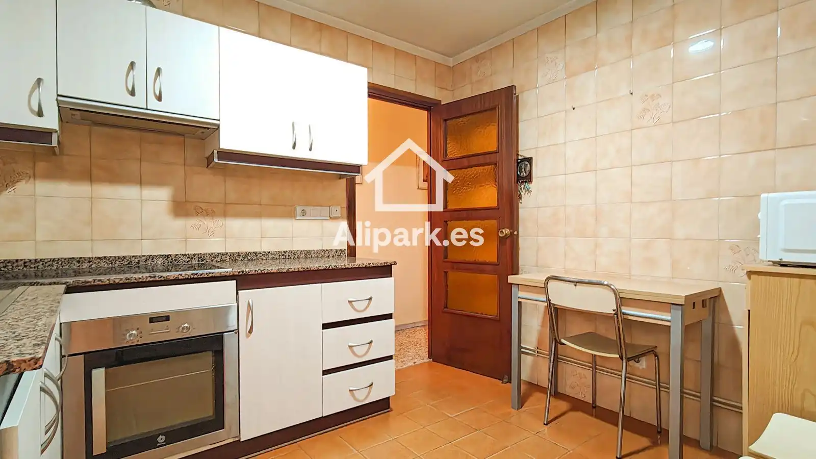 Cocina de Piso en venta en Alicante / Alacant con Aire acondicionado, Calefacción y Amueblado